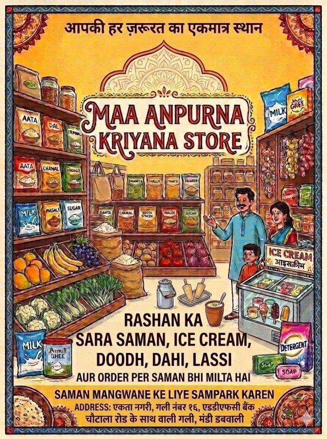MAA ANPURNA KRIYANA STORE